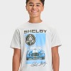 Boys' Short Sleeve Shelby Muscle Car Graphic T-Shirt - art class™ Gray - image 2 of 4