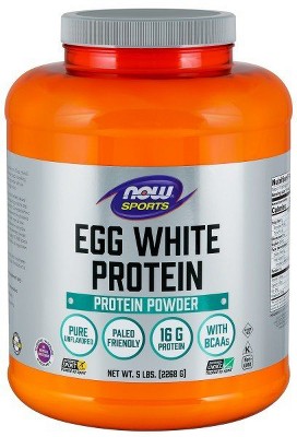 Egg White Protein by Now Foods  -  5 lbs Powder