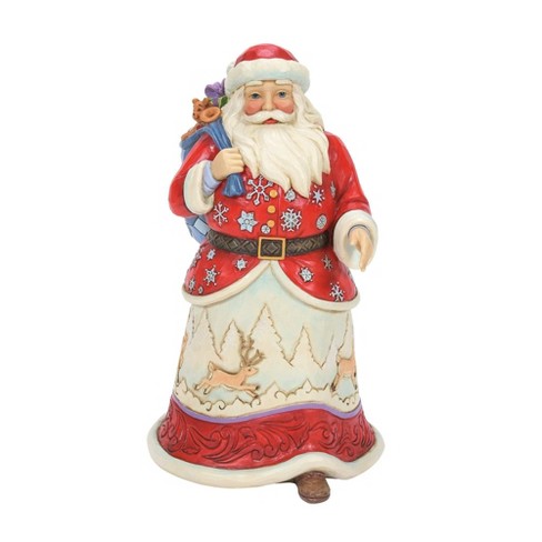 Jim Shore 8.5 Inch Wherever You Go Kidness Show Christmas Santa Claus ...