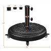 Yaheetech 20″ Round Rolling Heavy-duty Self-Weight Market Umbrella Base Stand - 3 of 4