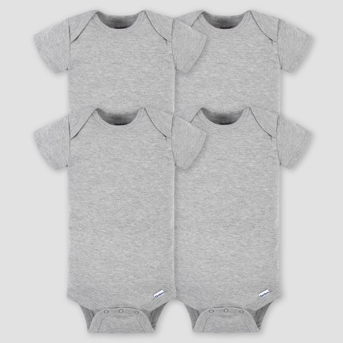 Carter's Just One You® Baby Girls' 3pk Short Sleeve Bodysuit - Purple/Gray  Newborn