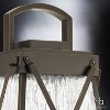 Urban Ambiance Luxury English Country Outdoor Post/Pier Light,  21-3/4"H x 10-1/2"W,  Olde Bronze, UHP1056 - 4 of 4