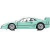 Ferrari F40 Mint Green 1/18 Diecast Model Car by Kyosho - 3 of 4