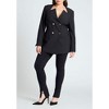 ELOQUII Women's Plus Size Cutaway Neckline Blazer - 4 of 4