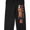 Naruto Shippuden 20th Anniversary Men's Black Sleep Pajama Pants-large ...