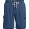 Lands' End Men's Serious Sweats French Terry Cargo Shorts - 3 of 3