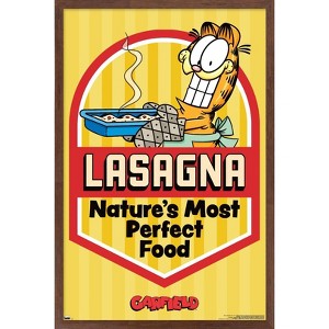 Trends International Garfield - Lasagna Framed Wall Poster Prints - 1 of 4