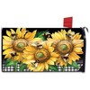 Spring Buzzing Sunflowers Oversized Mailbox Cover  - Oversized - Briarwood Lane - 3 of 3