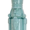 HGTV Home Collection Resin Christmas Themed Nut Cracker, Polyresin and Stone Powder, Icy Blue, 12in - 3 of 3