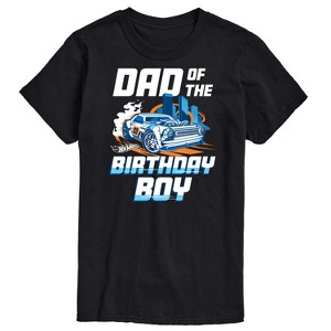 Men's - Hot Wheels - Dad Of Birthday Boy Short Sleeve Graphic T-Shirt - 1 of 4