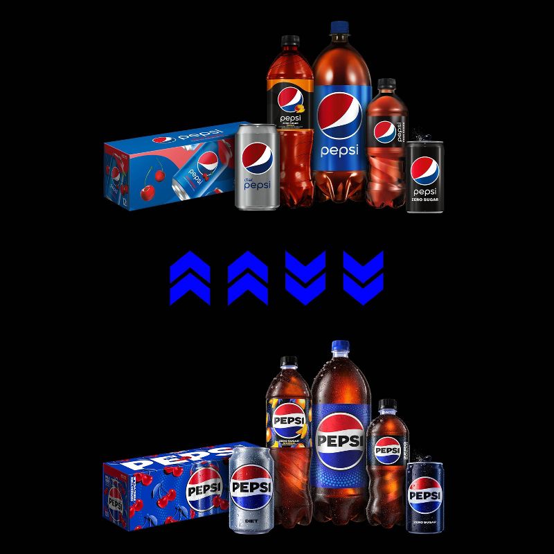 Pepsi Cola Soda- 24pk/12 fl oz Cans, 2 of 6