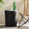 Vynxaria Outdoor  BIRCH 16 MGO SIDE TABLE All Weather small Coffee Table for Garden Yard Patio Deck Balcony Shed Front Porch - 2 of 4