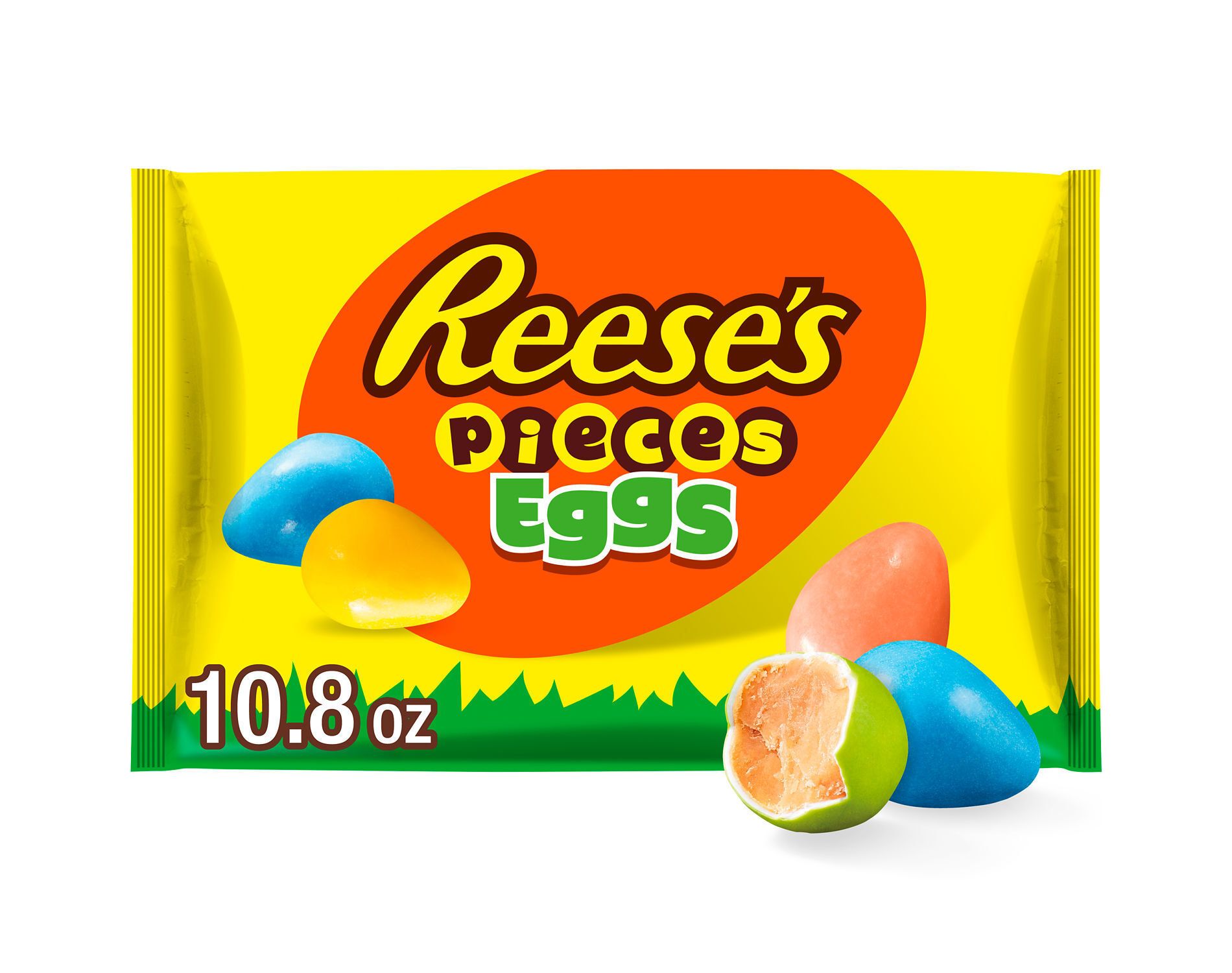 Reese's Pieces Peanut Butter Eggs Easter Candy - 10.8oz