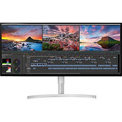 LG 34WK95U-W 34" 21:9 5120 x 2160 UltraWide 5K Nano IPS Monitor, White
