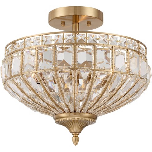 Antique gold deals ceiling light