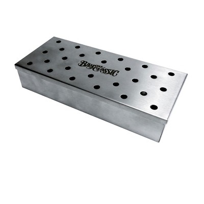 Bayou Classic 500-711 Stainless Smoker Box Perfect For Adding Smoke To Any Grill