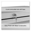 Alera Lateral File, 5 Legal/Letter/A4/A5-Size File Drawers, 1 Roll-Out Posting Shelf, Light Gray, 42" x 18.63" x 67.63" - 4 of 4