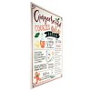 Northlight 17.25" Gingerbread Christmas Cookies Recipe Metal Wall Plaque Sign - 3 of 4