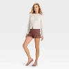 Women's Faux Suede Short - A New Day™ - 3 of 3