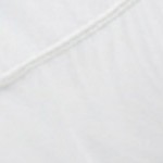 Solid White & Oval Gusseted