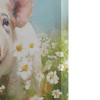 Gulches Playful Pig Canvas Wall Art - Whimsical Farmhouse Charm - 4 of 4