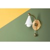 Mitzi Hikari 1 - Light Swing Arm Lamp in  Aged Brass/Soft White - 3 of 4