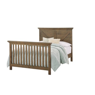 Westfield Harvest Brown Full Size Wooden Bed Rails