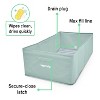 Ingenuity Tuckaway Toddler Tub Converts Shower to Tub - Sage Green - 3 of 4