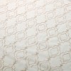 Embroidered Geometric Imperial Trellis Sheer Grommet-Top Curtain Panels by Blue Nile Mills - 3 of 4