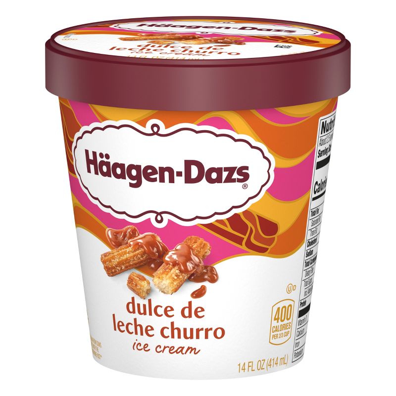 Haagen-Dazs Dulce De Leche Churro City Sweets Frozen Ice Cream - 14oz, 4 of 8