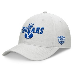 NCAA BYU Cougars Unstructured Chambray Cotton Hat - Gray - 1 of 4
