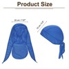 Unique Bargains Football Cycling Helmet Liner Bandana Breathable Cooling Sweat Wicking Cap - 2 of 3