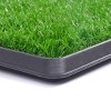 FURNIinspire Pet Training Pads And Potties Pet Toilet Dog Potty Artificial Turf, Pet Indoor Lawn Protection Potty, Pet Friendly, Green, 30"*20" - 2 of 4