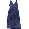 GUESS Womens Sleeveless Metallic Maxi Dress - 2 of 2
