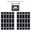 Big Dot of Happiness Cheers and Beers to 30 Years - Mini Candy Bar Wrapper Stickers - 30th Birthday Party Small Favors - 40 Count - 3 of 4