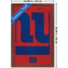 Trends International NFL New York Giants - Logo 25 Framed Wall Poster Prints - 3 of 4