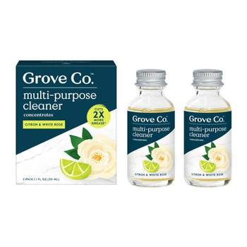 Grove Co. Multi-Purpose Cleaner Concentrates - Citron & White Rose - 2pk