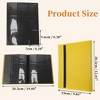 Unique Bargains Card Album 9 Pockets 20 Pages 360 Card Capacity Double-Sided Collection for Sport Cards Game Card - 2 of 4