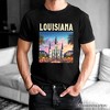 Artistic Louisiana State Cathedral T-Shirt, St. Louis Landmark Tee and Holiday Keepsake Souvenir | OrnamentallyYou - 4 of 4