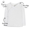 Honest Baby 3-Pack Organic Cotton Long Sleeve Side-Snap Tops - 3 of 4