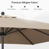 PURPLE LEAF Patio Umbrella Outdoor Table Umbrella Aluminum Frame Market Umbrella Sun Umbrella with 8 Sturdy Ribs - 4 of 4
