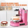 VEVOR Cake Decorating Machine, Cake Cream Spreading Coating Smearing Machine, Low Noise Cake Frosting Machine, Turntable with Adjustable Scraper - 3 of 4