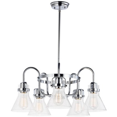Maxim Lighting Seafarer 5 - Light Chandelier in  Polished Chrome