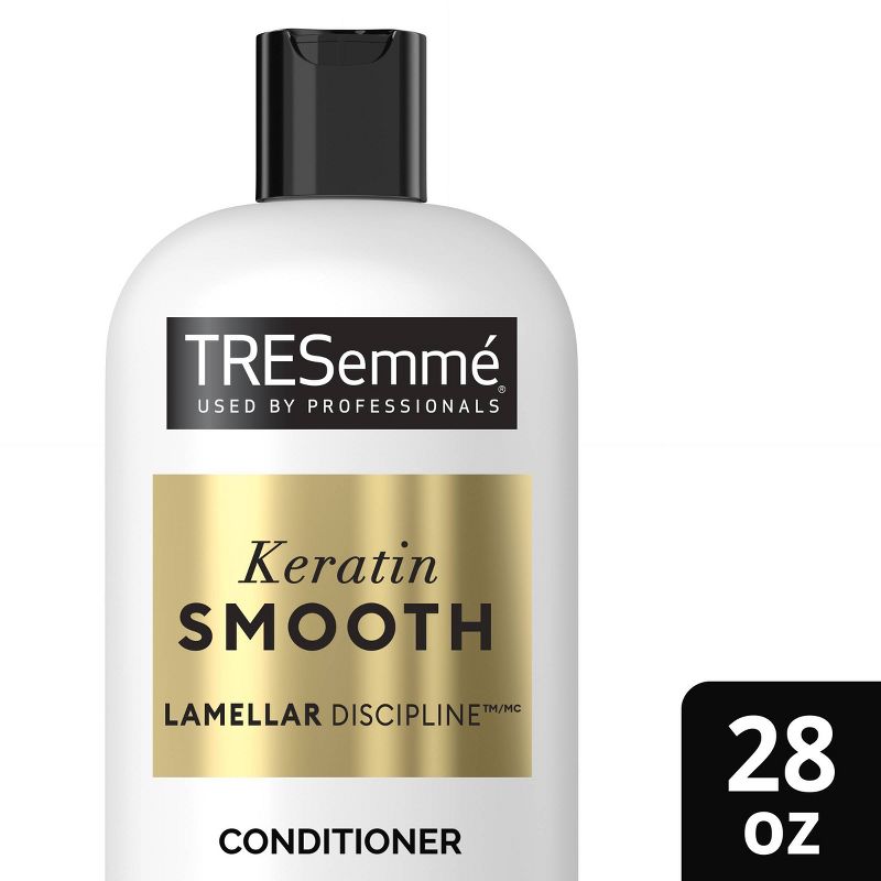 Tresemme Keratin Smooth Formulated with Lamellar-Discipline Conditioner for Frizzy Hair - 28 fl oz, 1 of 11