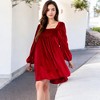 Anna-Kaci Women's Long Sleeve Dress with Chic Design and Flattering Fit - 3 of 4