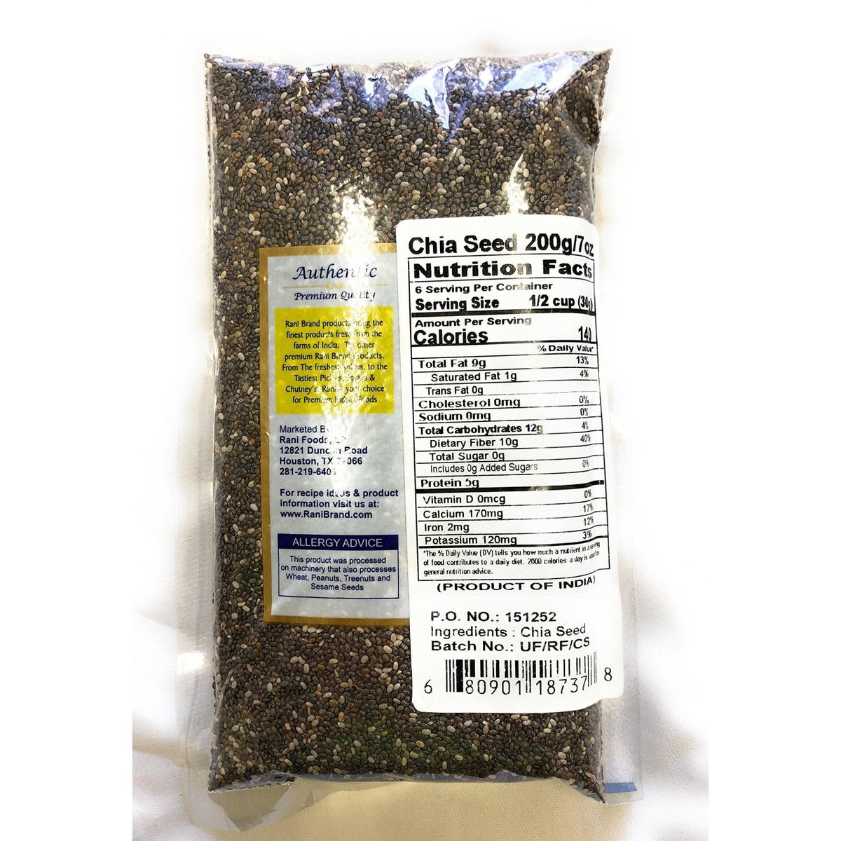 Rani Brand Authentic Indian Foods | Chia Seeds - thumbnail 6