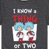 Boys' - Dr. Seuss - I Know A Thing Or Two School Short Sleeve Graphic T-Shirt - 2 of 4