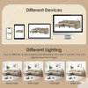 YOOCOZZ Sectional Sofa with Built-in Phone Holder and Charger, Side Storage Pockets, and Movable Ottoman - 3 of 4
