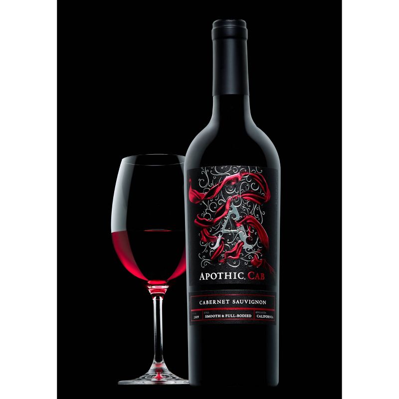 Apothic Cabernet Sauvignon Red Wine - 750ml Bottle, 5 of 6