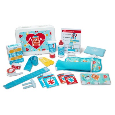 Melissa & Doug Get Well First Aid Kit Play Set